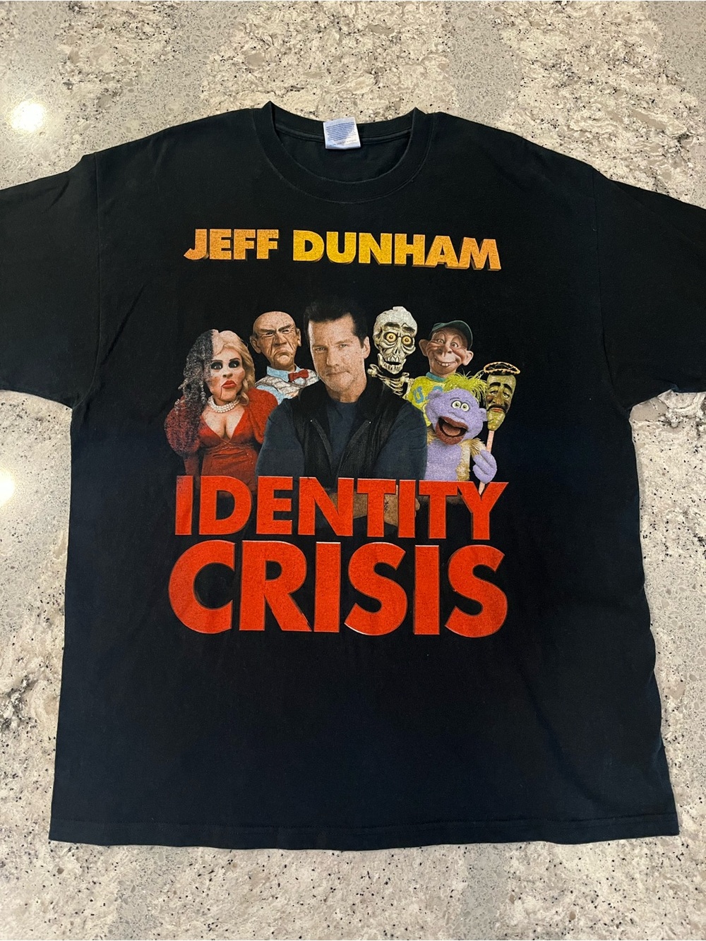 2010-11 Jeff Dunham Identity Crisis Tour Tee